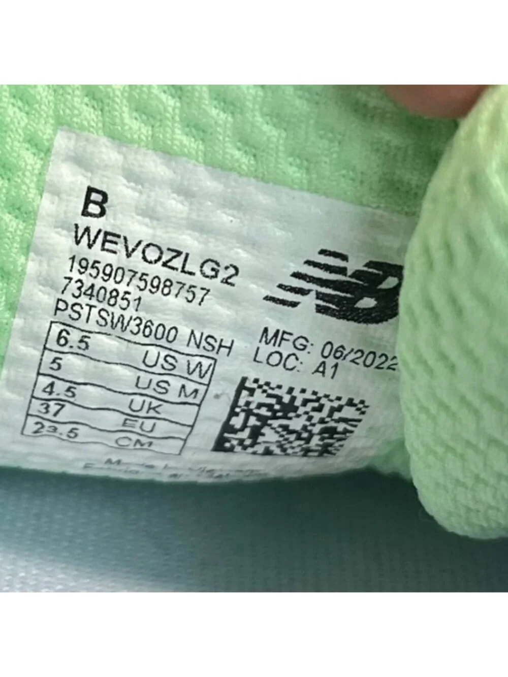 New Balance please review